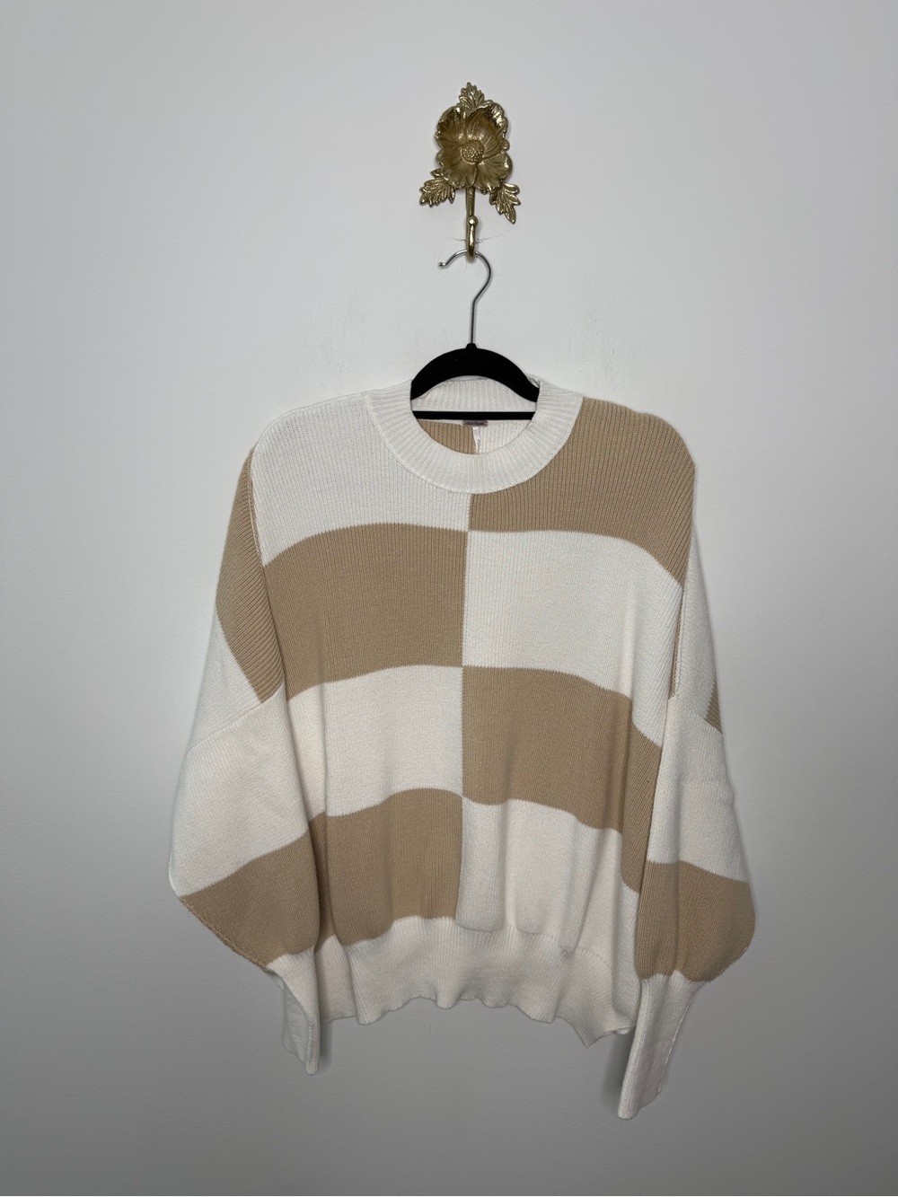 Free People Easy Street Checked Tunic XS